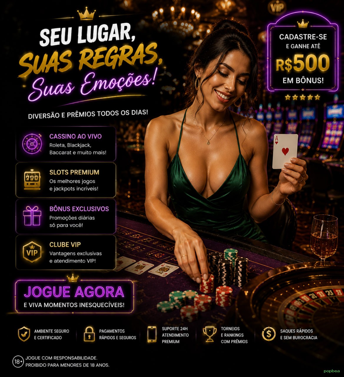 Cashback VIP popbea - reembolso semanal